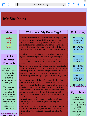 3 Column Layout