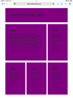6 Grid Layout